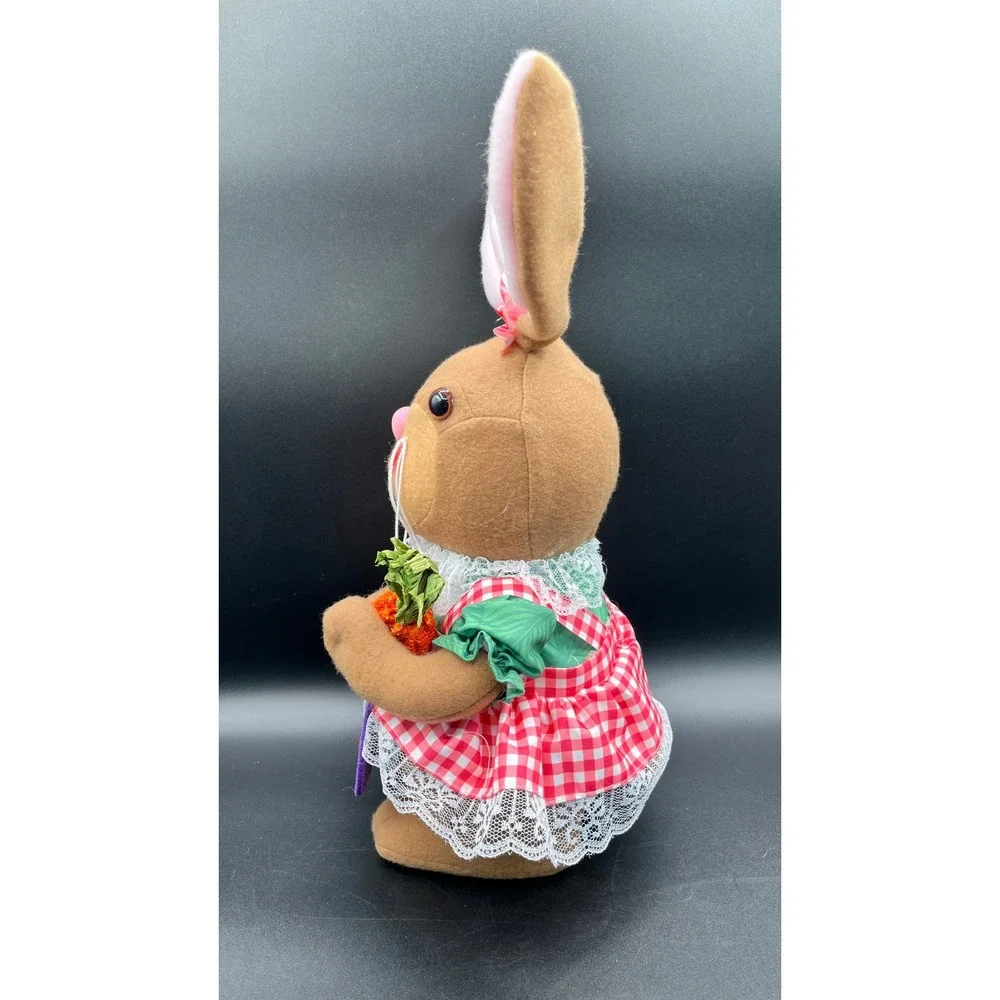 Easter‎ Bunny Foam Fabric Figurine 14.5